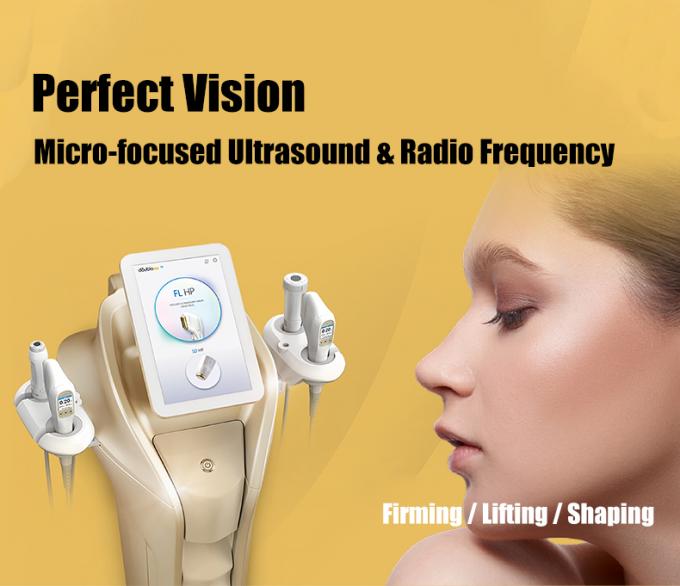 Multi-functional MFU RF  HIFU Machine for Face and Body Skin Tightening and Lifting with 4 Handles and 10 Cartridges