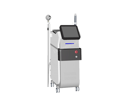 Commercial Laser Hair Tattoo Removal Machine 2 In 1 Diode Laser 808nm + Yag Laser 5320nm 1064 Nm