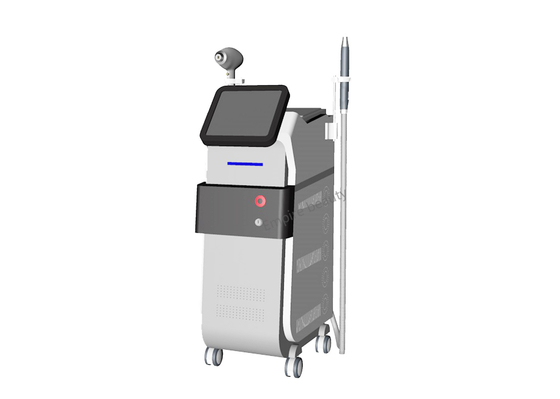 Commercial Laser Hair Tattoo Removal Machine 2 In 1 Diode Laser 808nm + Yag Laser 5320nm 1064 Nm