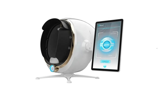 Emoji AI Skin Analyzer 8D Spectrum Facial Analysis: Evaluate Wrinkles, Spots, Pores, Moisture, Elasticity, Texture