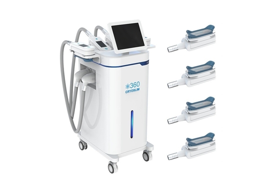 Best Cryolipolysis For Fat Reduction And Body Contouring - 5 Cryo Handles For Abdomen, Arms And Thighs, Double Chin