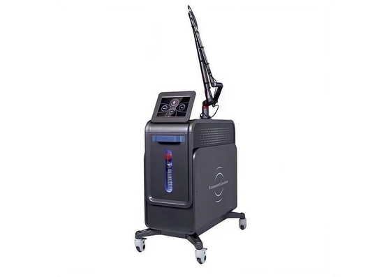 Professional Pico Laser Tattoo Removal Machine Vertical Picosecond Q Switching Nd Yag Laser Effective Tattoo Removal