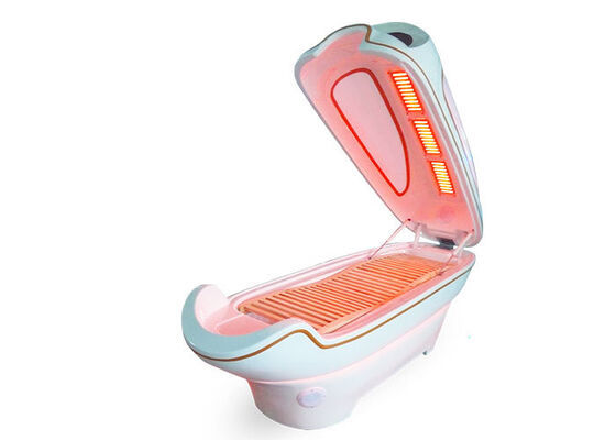 Spa Capsule Infrared Heat Therapy for Fat Burning Detoxification and LED Color Light Treatment for Skin Revitalization