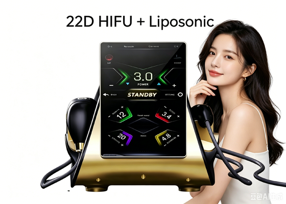 Factory Supply 2026 Latest 22d Hifu Liposonic Machine Facial Lifting Skin Tightening Fat Reduction Device Oem Odm