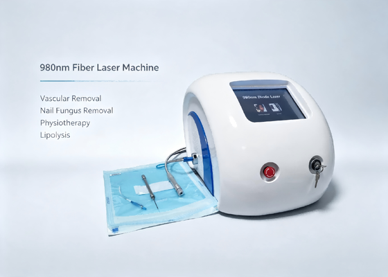980nm Fiber Laser Beauty Machine for Multi Functional Treatment of Vascular Lesions Nail Fungus PainRelief and Lipolysis Therapy