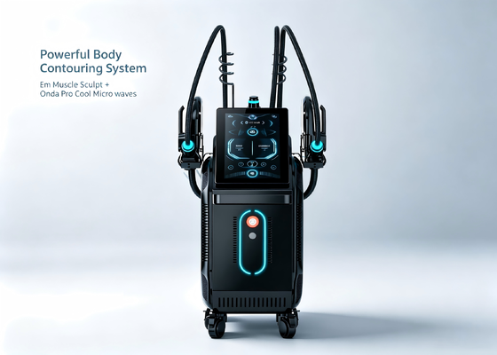 Powerful Body Contouring System | 2‑In‑1 Em Muscle Sculpt Neo Emslim + Onda Pro Cool Waves Microwaves