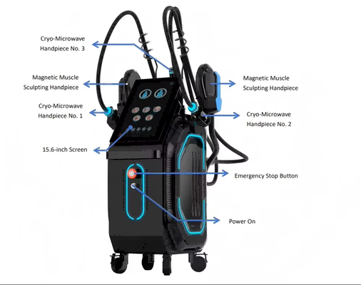Professional Body Slimming Machine Dual Technologies EMS Body Sculpting Neo + Onda Pro Micro Cool Waves to Build Muscle and Reduce Fat with