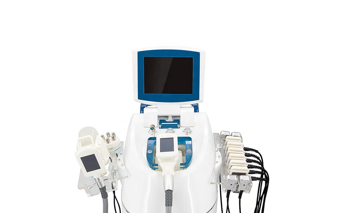 Advanced 5 In 1 Body Sculpting Massage Machine With Ultrasonic Cavitation Rf Vacuum Velashape Fat freeze Cryolipolyse