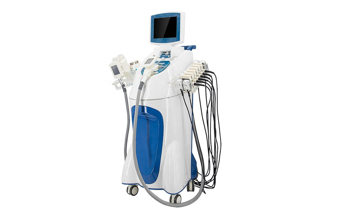 Professional Body Contouring Slimming Machine Utilizing Cryolipolysis RF and Vacuum Suction for Targeted Fat Cell Elimination and Inch Loss Treatments