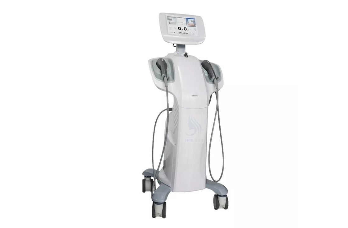 Vertical 7D Ultraforma HIFU Ultrasound Skin tightening Beauty Machine with 7 cartridges Including Facial and Body Options for Comprehensive Non Surgical Skin Treatment and Body Contouring